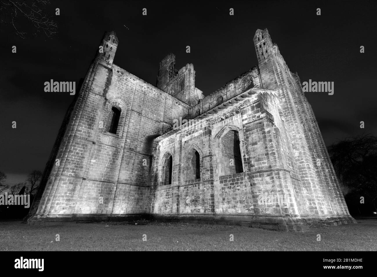 Abbazia di Kirkstall a Leeds Foto Stock