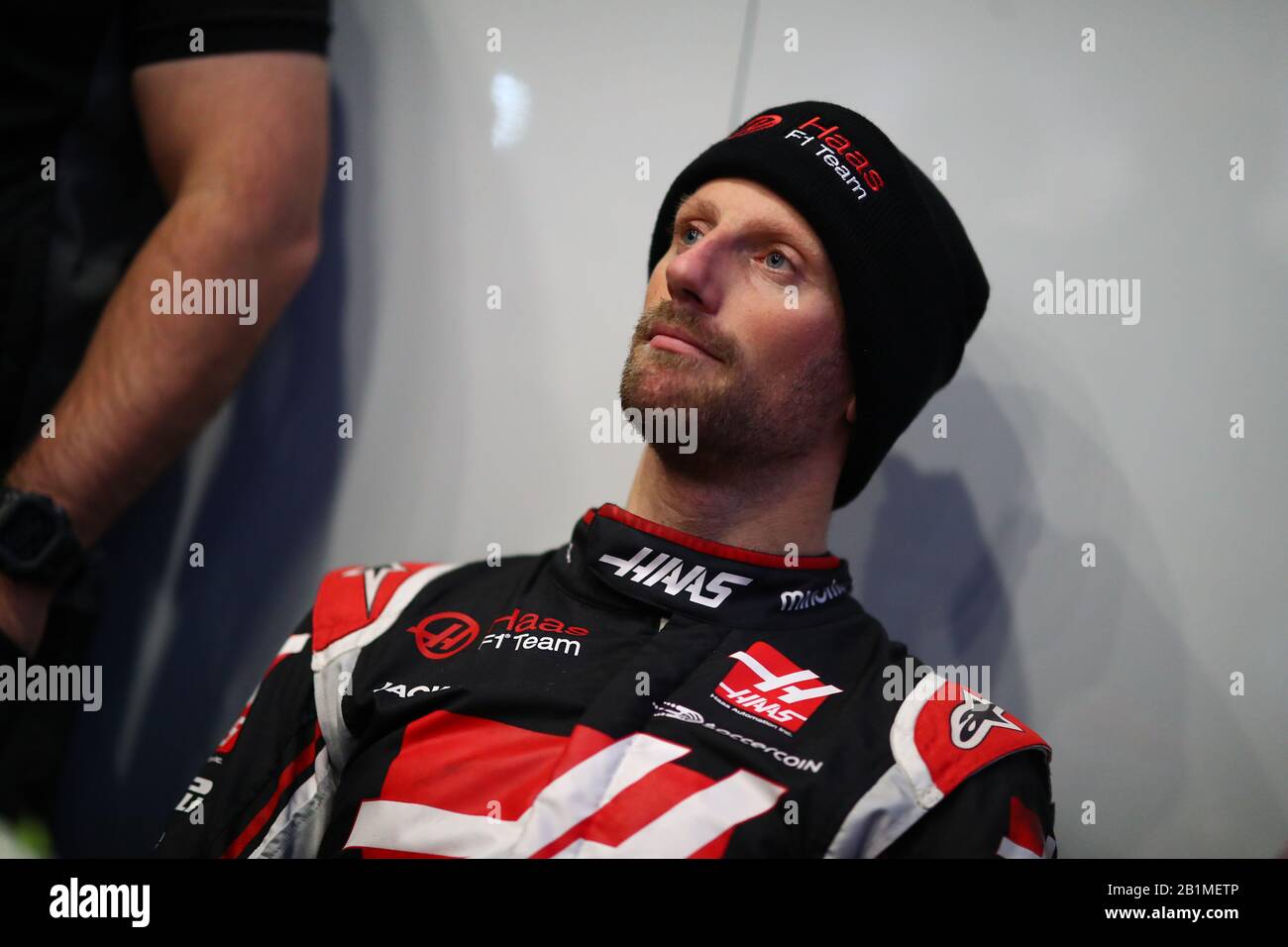 Barcellona, Spagna. 26th Feb, 2020. No.08 Romain Grosjean, Haas F1 Team. Formula 1 World Championship 2020, Winter testing Days 2 2020 Barcelona, 26-28 febbraio 2020. Credit: Agenzia Indipendente Foto/Alamy Live News Foto Stock