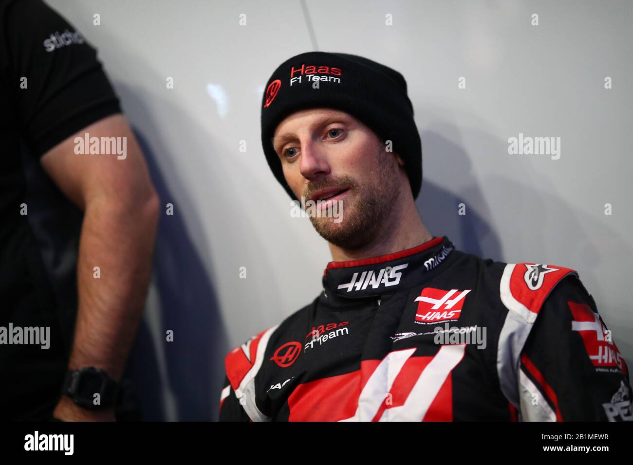 Barcellona, Spagna. 26th Feb, 2020. No.08 Romain Grosjean, Haas F1 Team. Formula 1 World Championship 2020, Winter testing Days 2 2020 Barcelona, 26-28 febbraio 2020. Credit: Agenzia Indipendente Foto/Alamy Live News Foto Stock