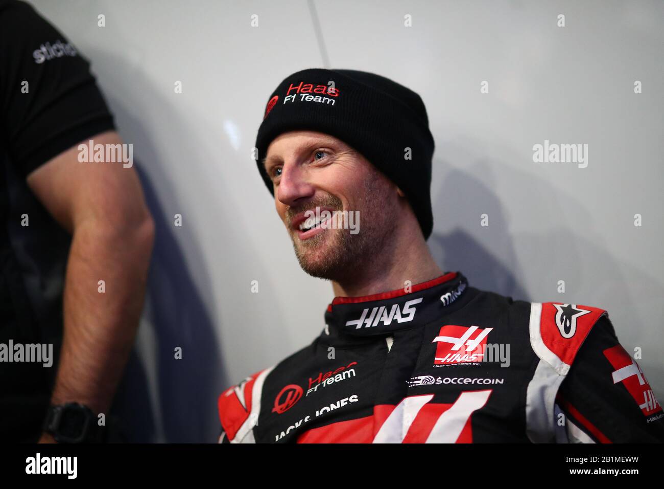 Barcellona, Spagna. 26th Feb, 2020. No.08 Romain Grosjean, Haas F1 Team. Formula 1 World Championship 2020, Winter testing Days 2 2020 Barcelona, 26-28 febbraio 2020. Credit: Agenzia Indipendente Foto/Alamy Live News Foto Stock