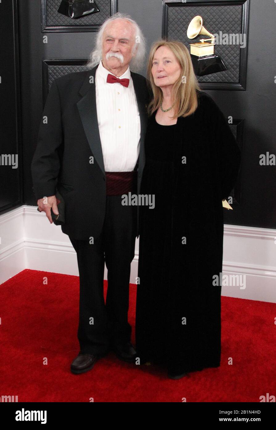 62nd Annual GRAMMY Awards Arrivi 2020 tenuti presso lo Staples Center di Los Angeles, California. Con: David Crosby, Jan Dance Dove: Los Angeles, California, Stati Uniti Quando: 26 Jan 2020 Credit: Adriana M. Barraza/Wenn Foto Stock