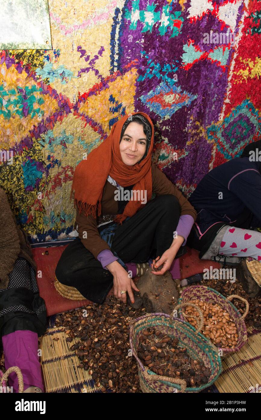 Mercato Di Fez, Marocco Foto Stock