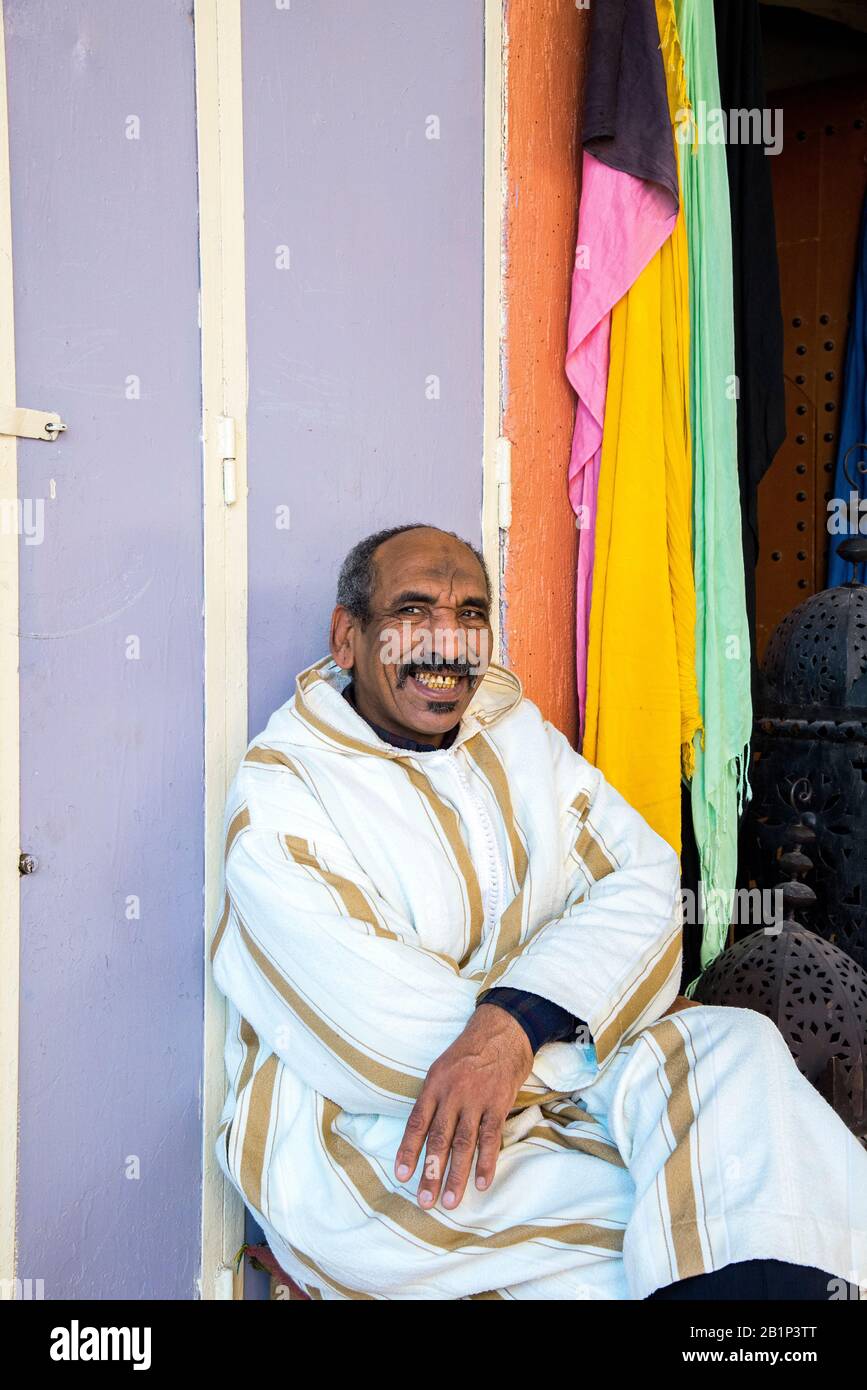 Tour del villaggio di Rissani in Marocco Foto Stock