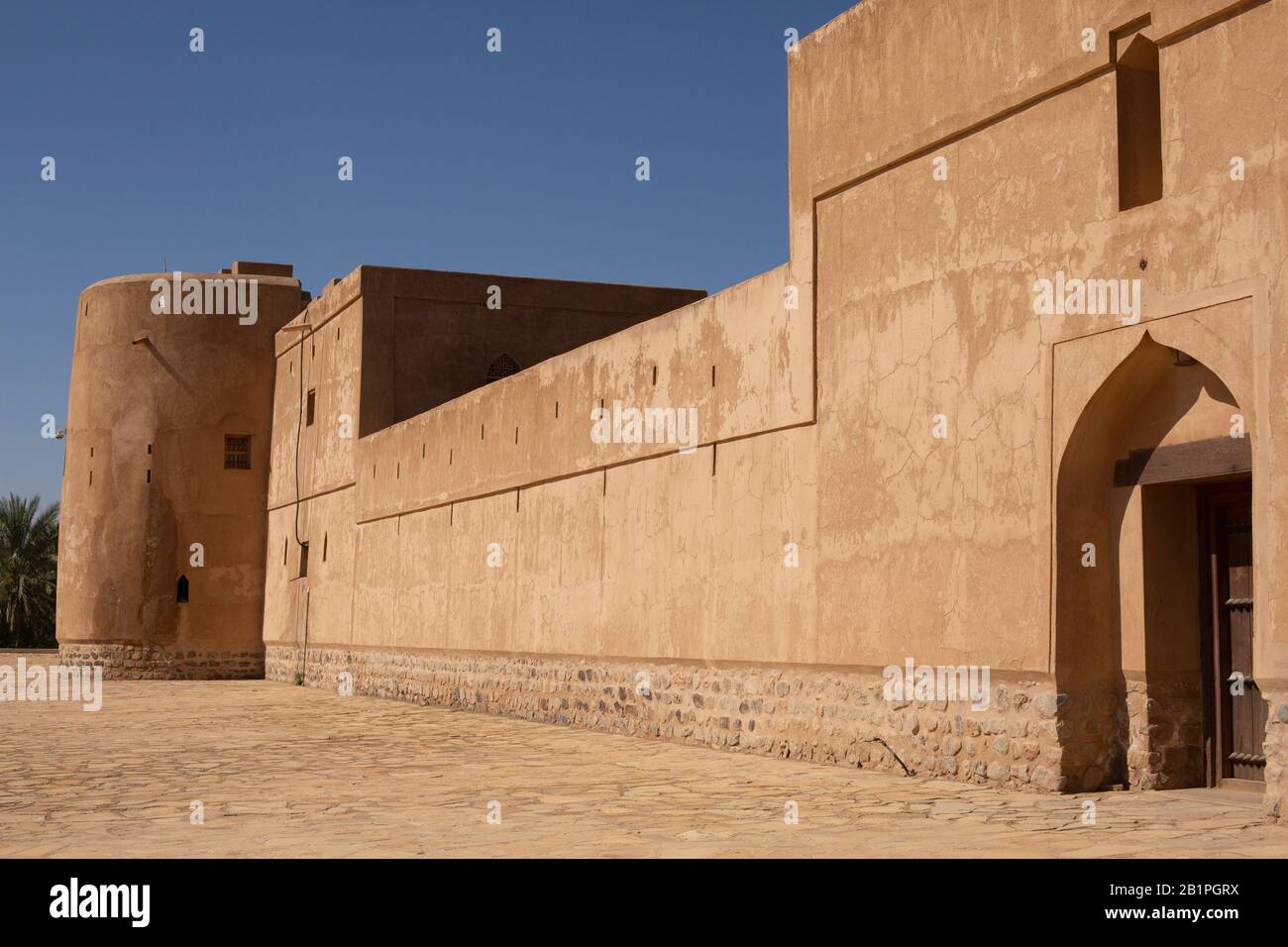 Il Forte Jabrin in Oman Foto Stock