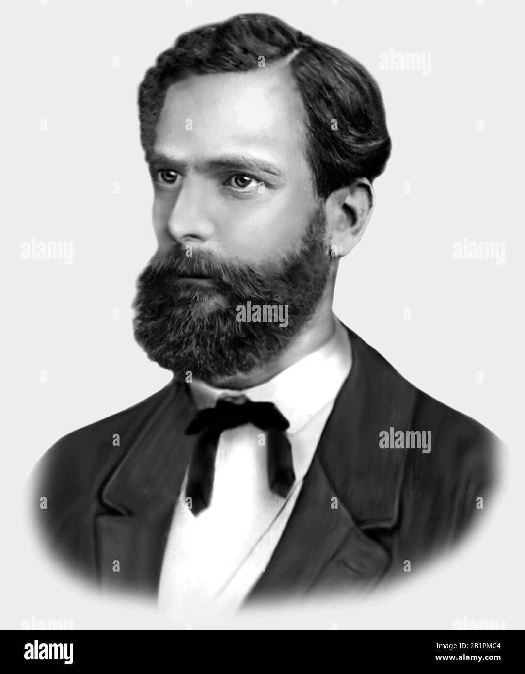 Heinrich Martin Weber 1842-1913 Matematico Tedesco Foto Stock