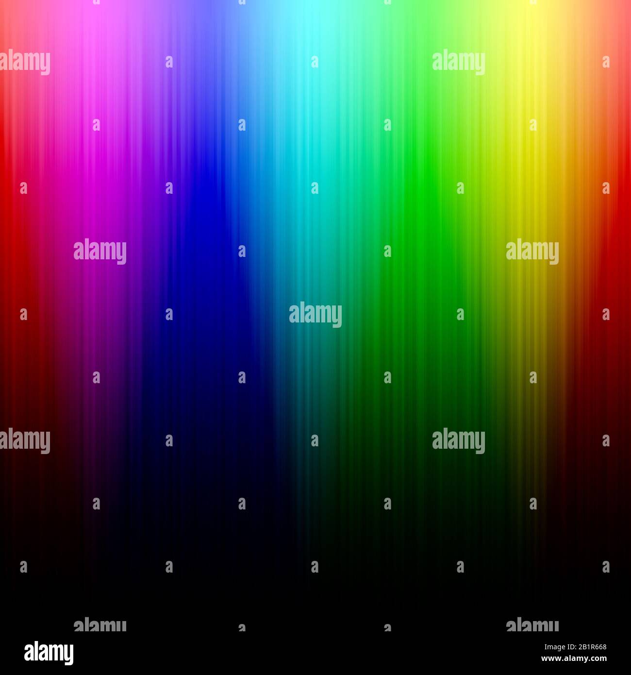 sfondo sonoro verticale a gradiente multicolore rainbow Foto Stock
