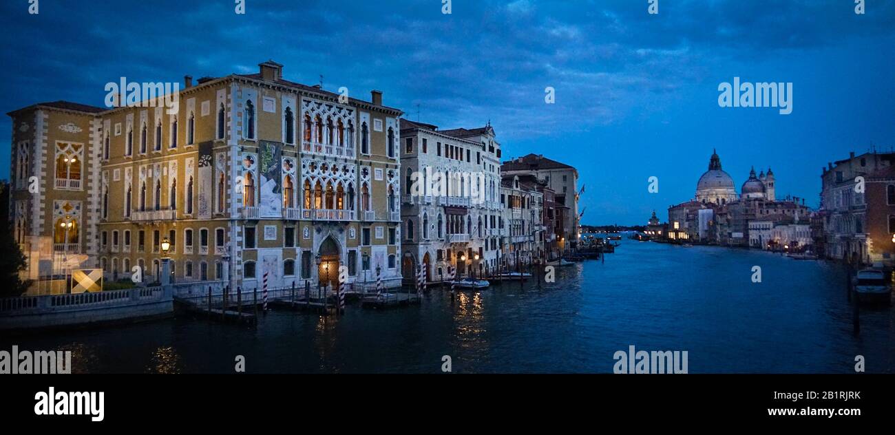 Venedig Pantone Classic Blue Foto Stock