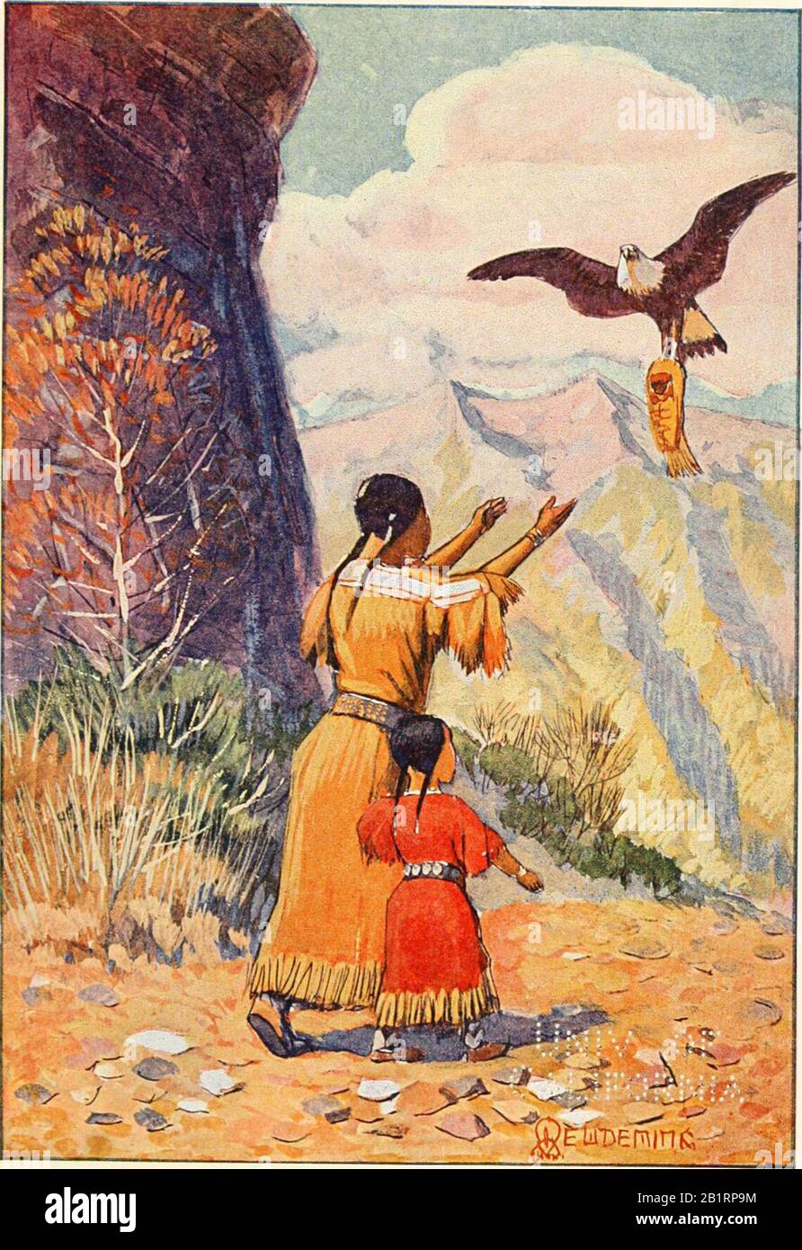 'Red folk e folk selvatici;" (1902) Foto Stock