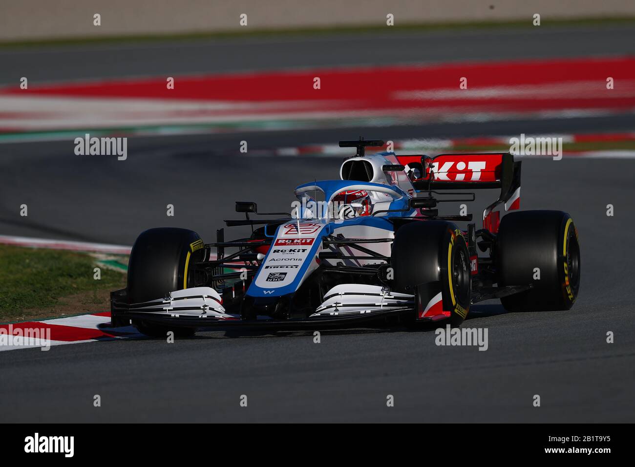 Barcellona (Spagna), Italia, 27 Feb 2020, George Russel Durante I Test Pre-Stagione 2020 - Campionato Di Formula 1 - Credito: Lps/Alessio De Marco/Alamy Live News Foto Stock