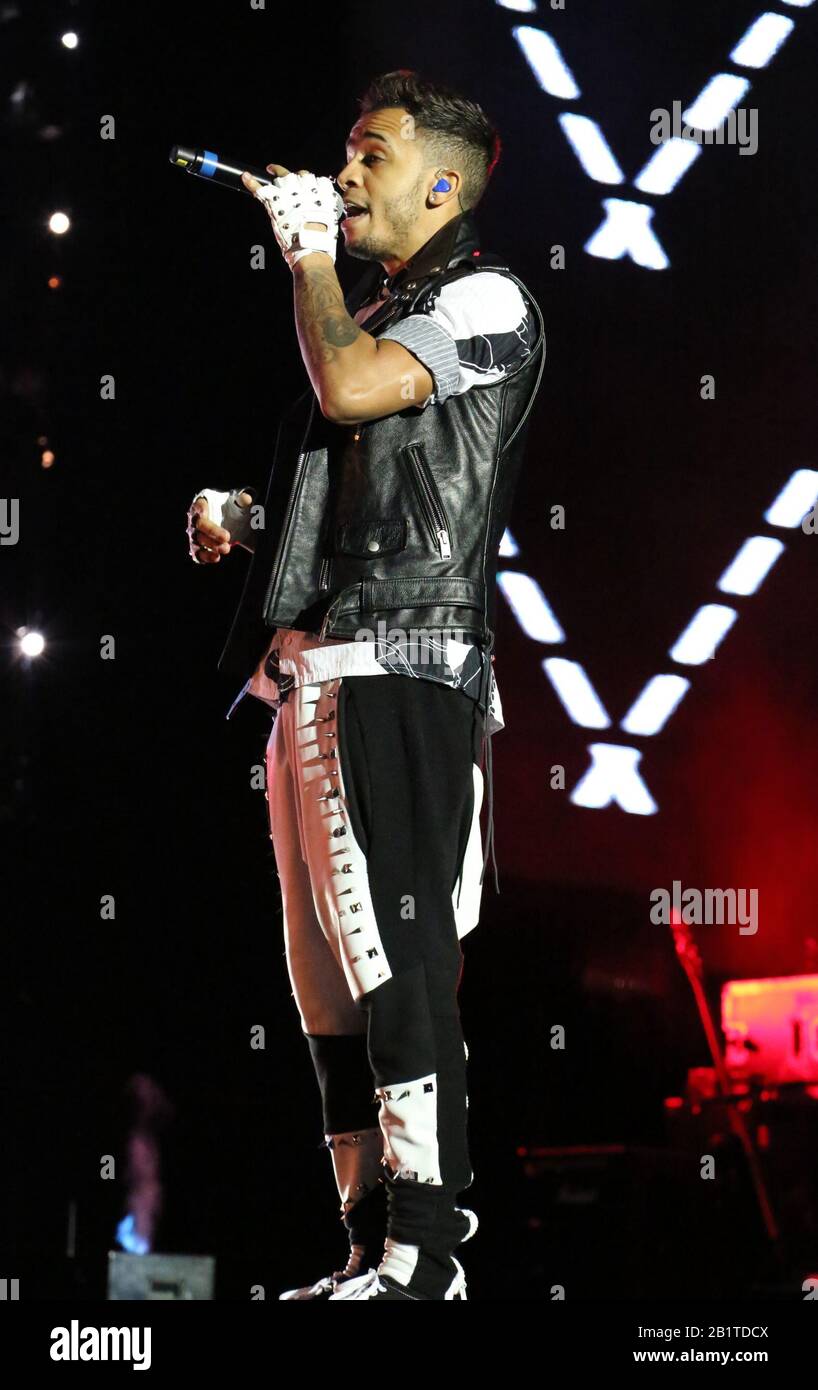 JLS FINAL TOUR Credit Ian FairBrother/Foto d'archivio Alamy Foto Stock