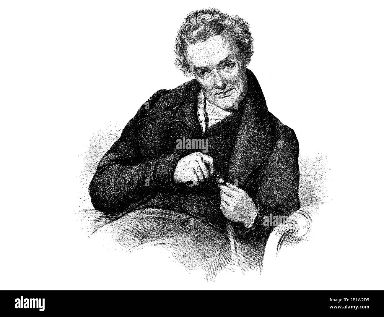 William Wilberforce, 24 agosto 1759 - 29 luglio 1833, è stato un politico britannico, filantropo, E un capo del movimento per abolire il commercio schiavo / William Wilberforce, britischer Parlamentarier und Anführer im Kampf gegen die Sklaverei und den Sklavenhandel, Historisch, digitale migliorata riproduzione di un originale dal 19th secolo / digitale Reproduktion einer Originalvorlage dem. Jahrhundert Foto Stock