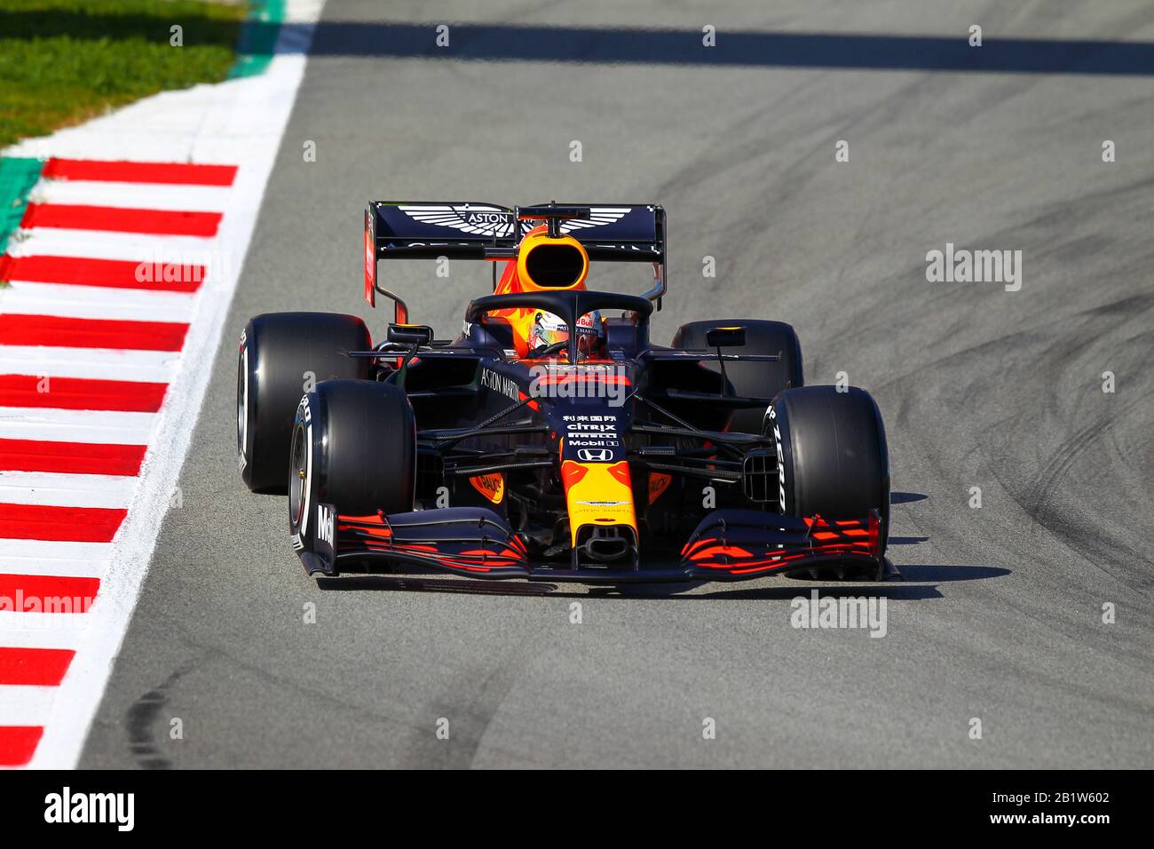 Barcellona (Spagna), Italia, 27 Feb 2020, Verstappen Durante I Test Pre-Stagione 2020 - Campionato Di Formula 1 - Credito: Lps/Alessio De Marco/Alamy Live News Foto Stock