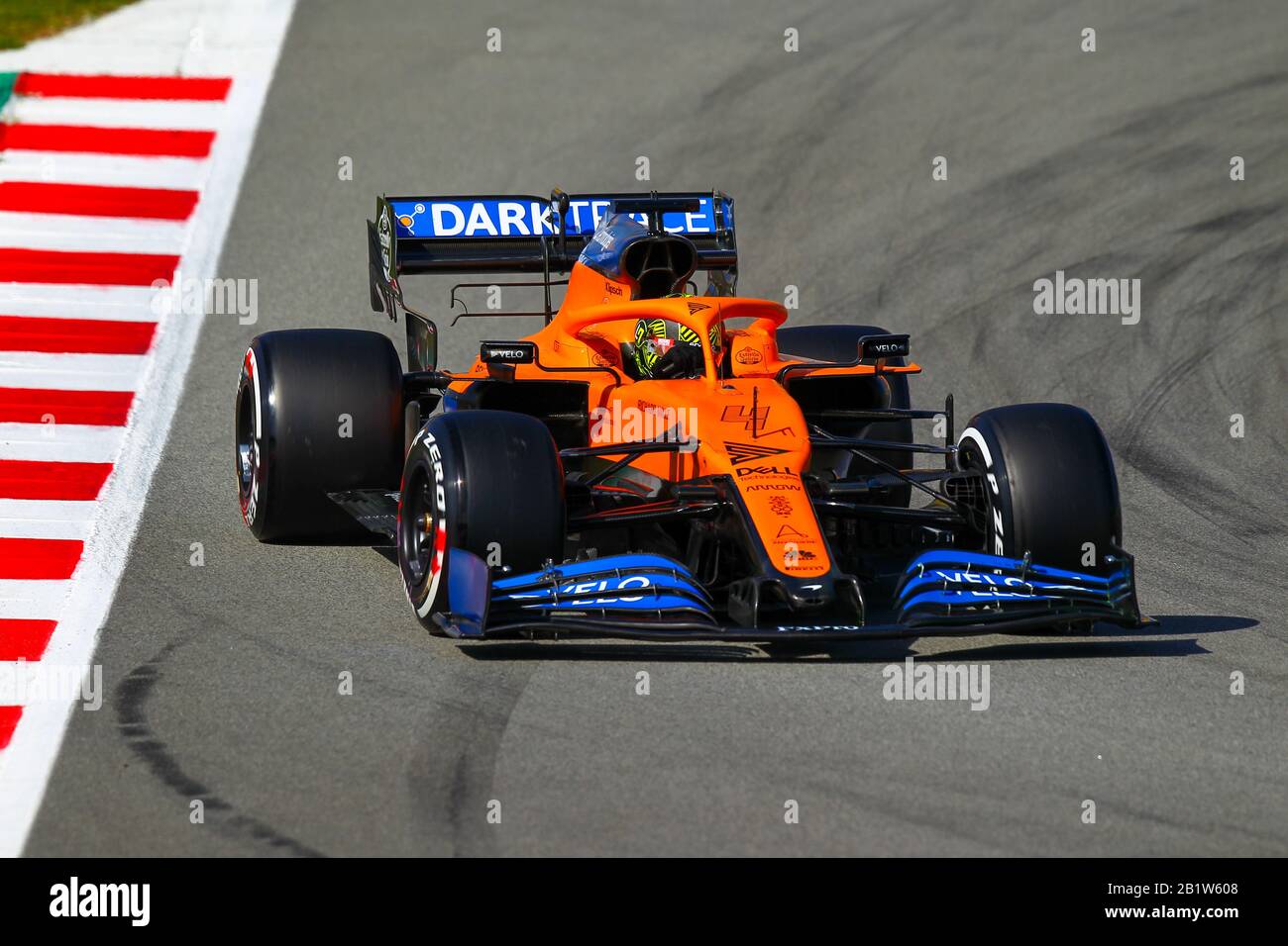 Barcellona (Spagna), Italia, 27 Feb 2020, Norris Durante I Test Pre-Stagione 2020 - Campionato Di Formula 1 - Credito: Lps/Alessio De Marco/Alamy Live News Foto Stock