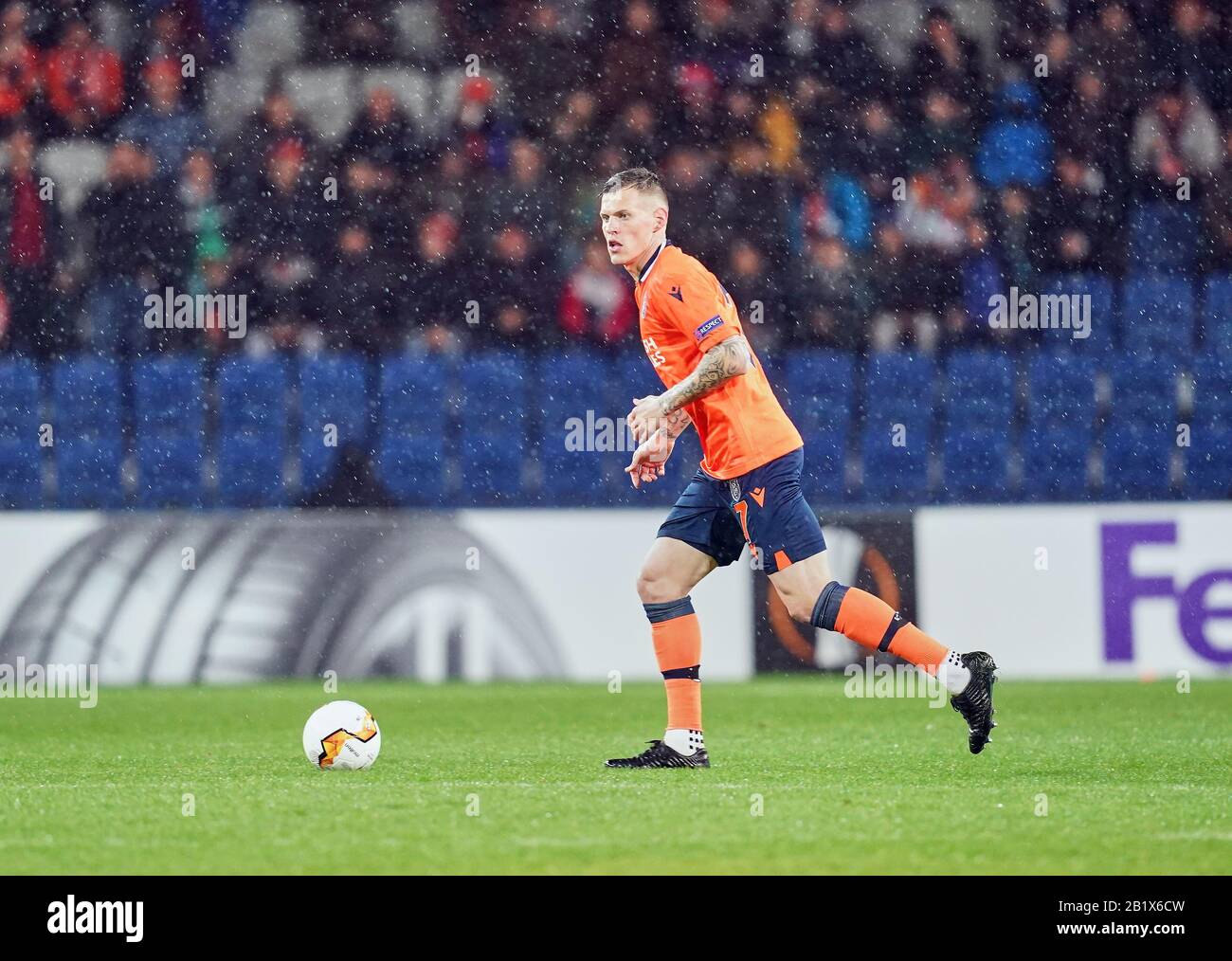 27 febbraio 2020: Martin Skrtel di Istanbul Basaksehir FK durante Istanbul BaÅŸakÅŸehir e Sporting CP sullo stadio BaÅŸakÅŸehir Fatih Terim, Istanbul, Turchia. Prezzo Kim/CSM Foto Stock