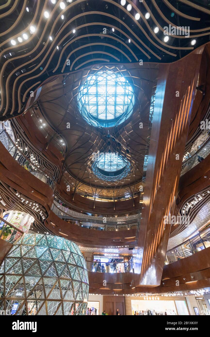 K11 Musea shopping Mall, Tsim Sha Tsui, Kowloon, Hong Kong Foto Stock