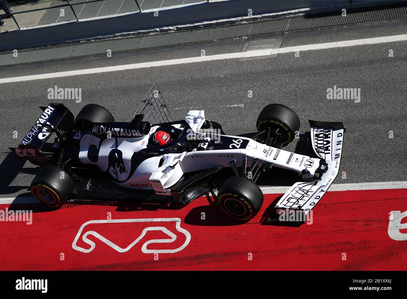 Barcellona (Spagna, Italia. 26th Feb, 2020. Barcellona (spagna), Italia, 26 Feb 2020, During - - Credit: LM/Alessio De Marco Credit: Alessio De Marco/LPS/ZUMA Wire/Alamy Live News Foto Stock