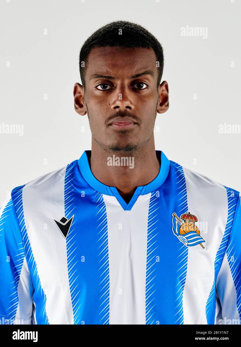 Calcio Spagna - La Liga Santander 2019-2020 / ( Real Sociedad De Futbol ) - Alexander Isak Foto Stock