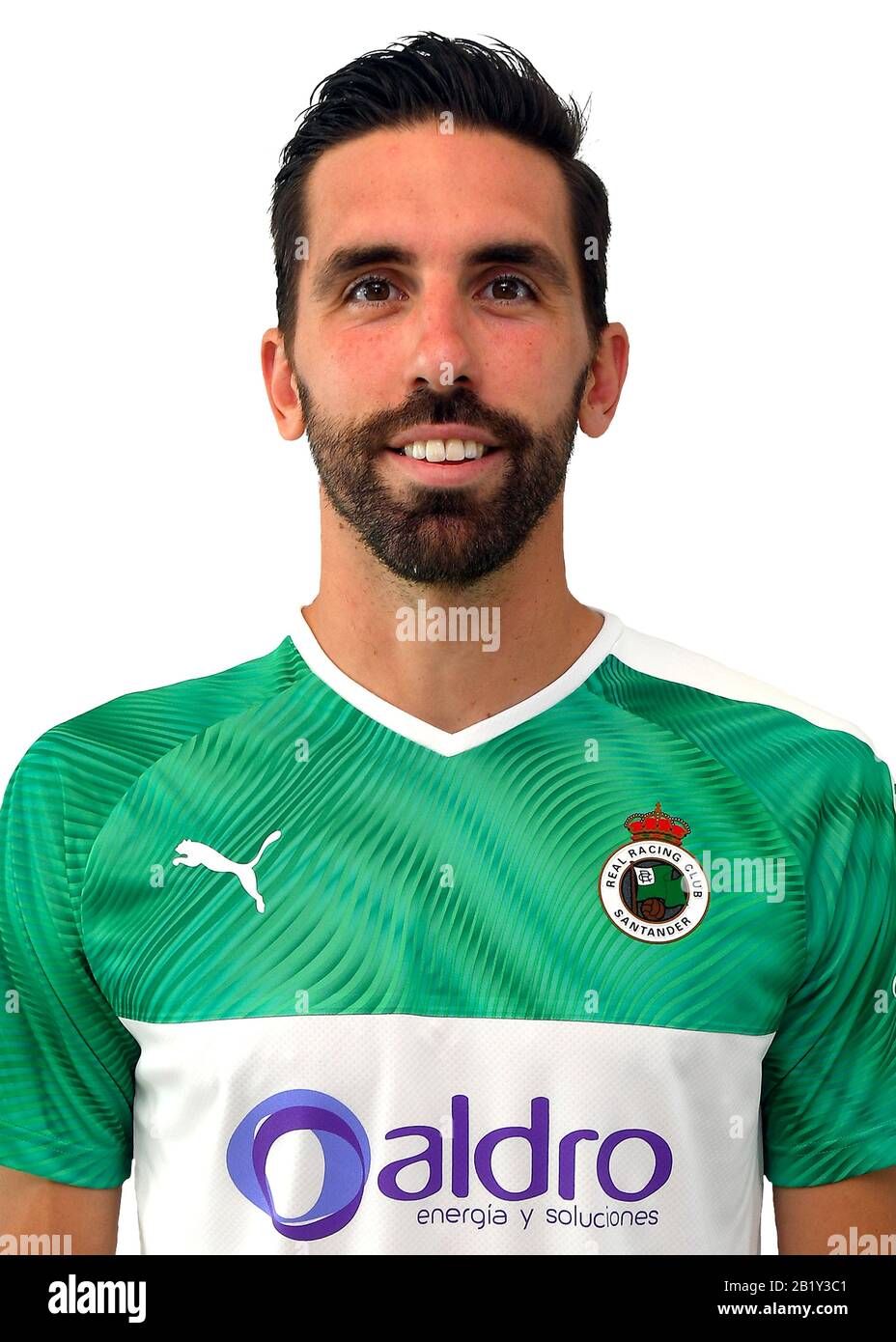 Calcio Spagna B - La Liga Smartbank 2019-2020 / ( Real Racing Club De Santander ) - Jordi Figueras Montel ' Jordi Figueras ' Foto Stock