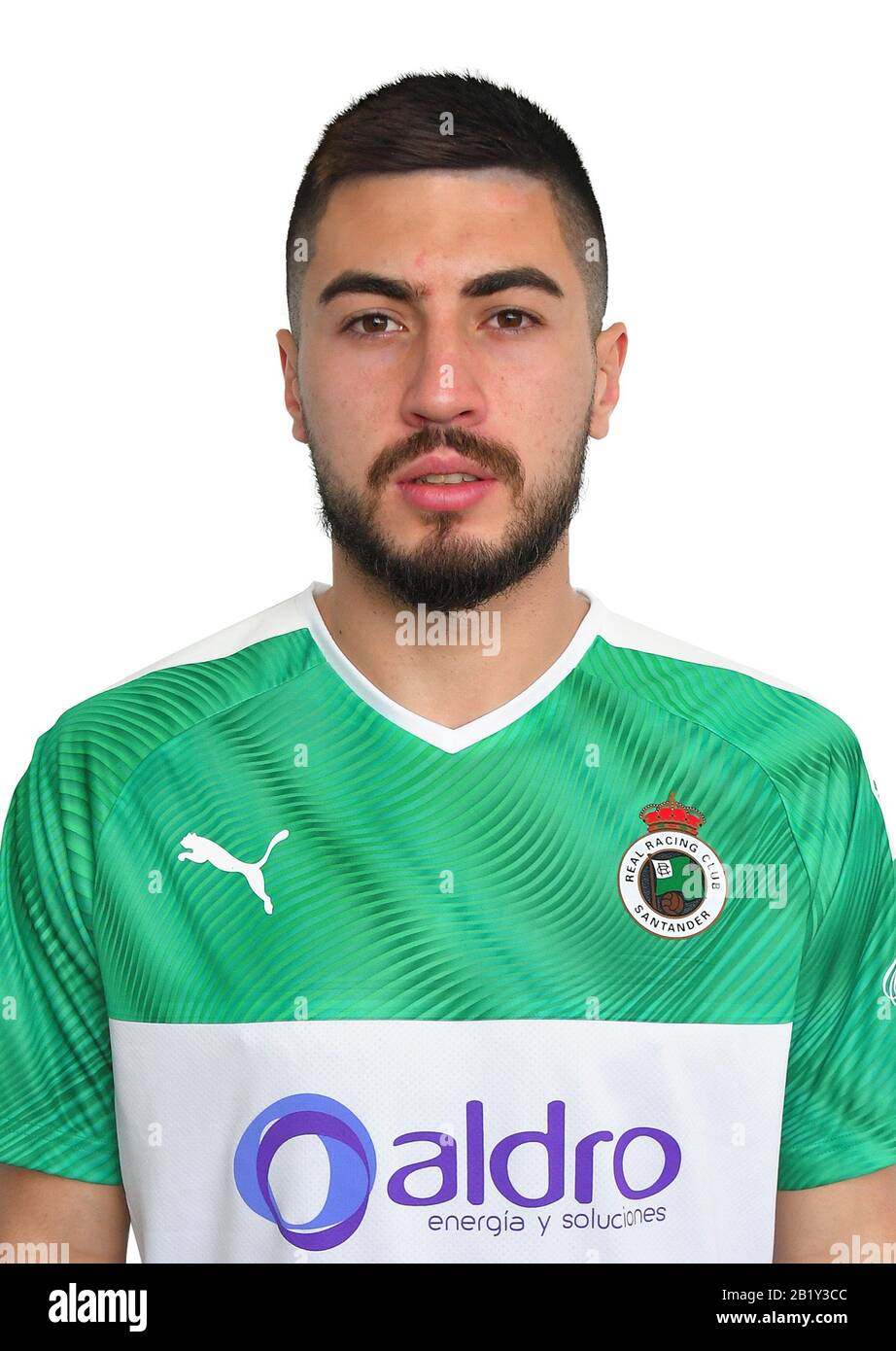 Calcio Spagna B - La Liga Smartbank 2019-2020 / ( Real Racing Club De Santander ) - Giorgi Papunashvili Foto Stock