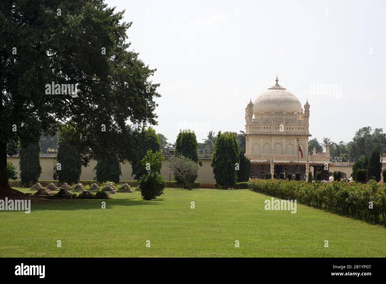 Il Gumbaz, Il Mausoleo Musulmano Del Sultano Tipu E I Suoi Parenti, Srirangapatna, Karnataka, India Foto Stock