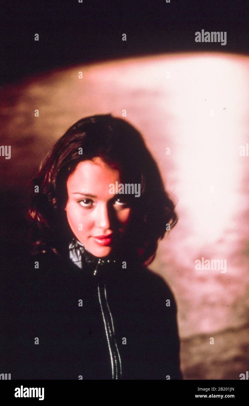 angelo scuro, jessica alba, 2000 Foto Stock