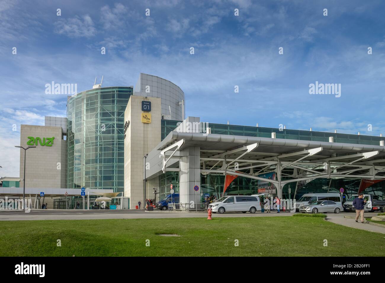 Internationaler Flughafen, Lisbona, Portogallo Foto Stock