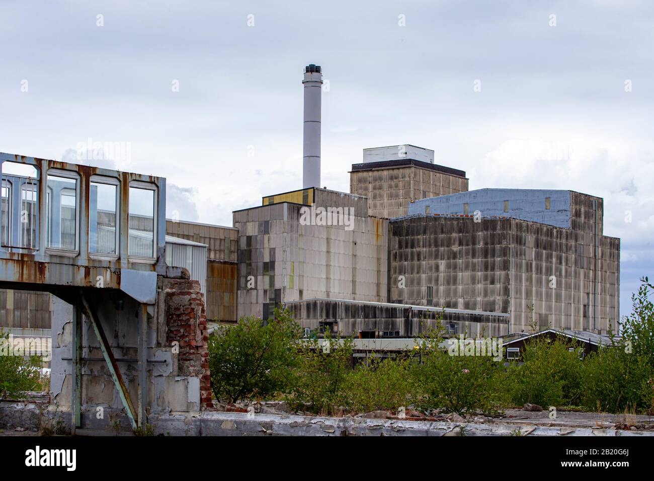 British Salt Factory vicino Middlewich Cheshire Regno Unito Foto Stock