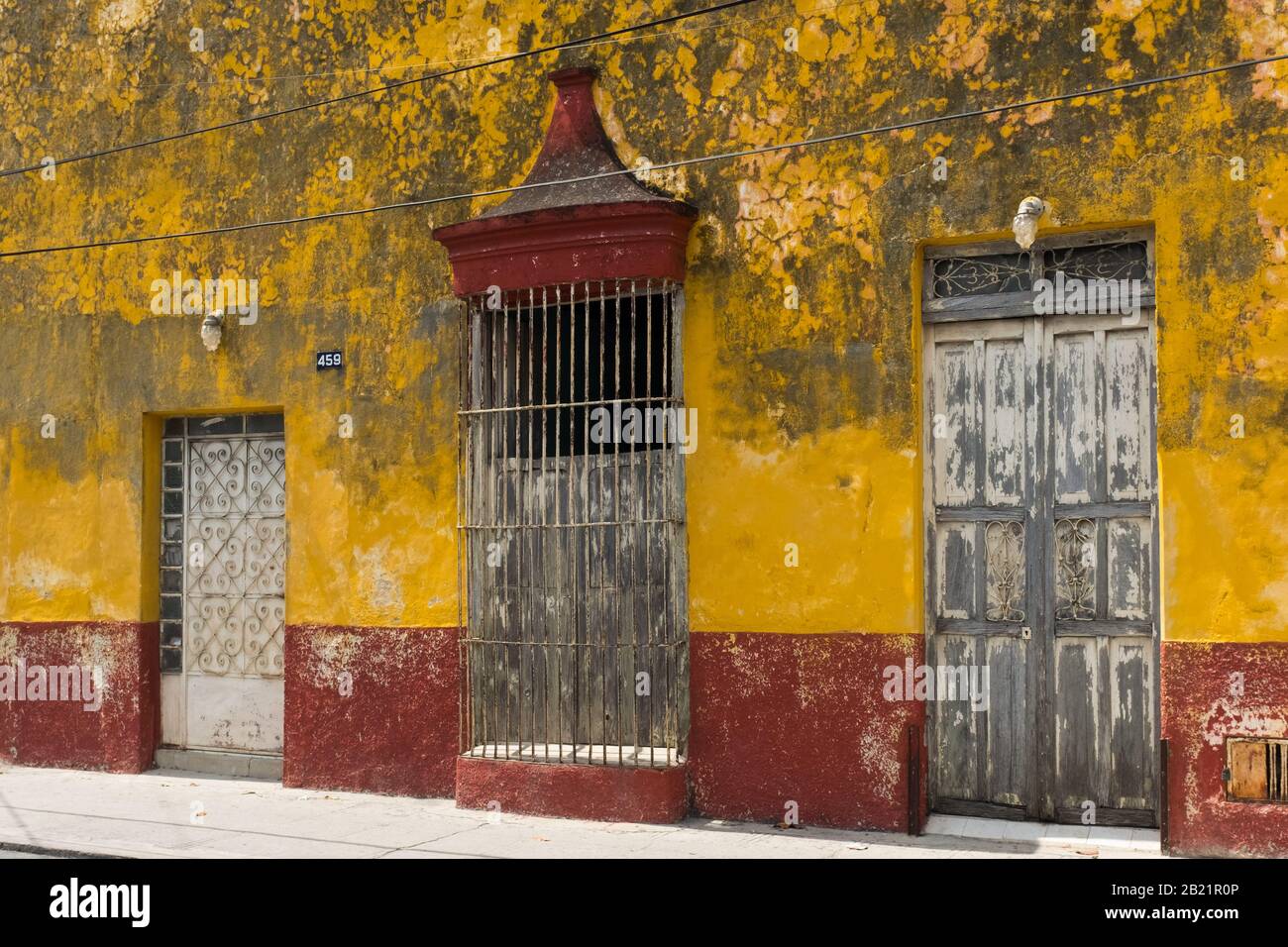 Casa Decaduta, Merida Messico Foto Stock