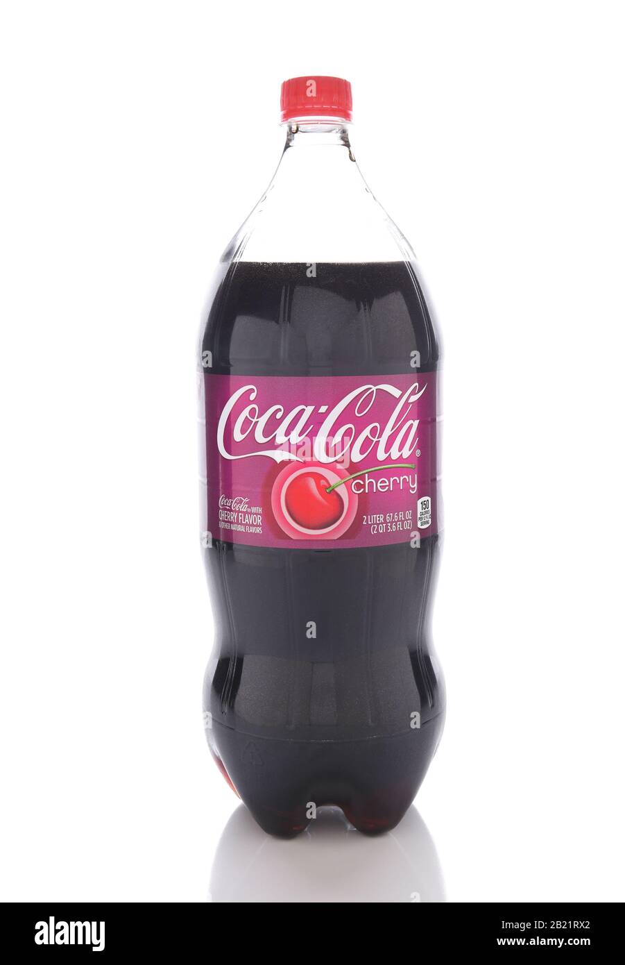 Irvine, CALIFORNIA - 13 GENNAIO 2017: Coca-Cola Cherry. Introdotta nel 1985 è una versione aromatizzata alla ciliegia della Coca-Cola. Foto Stock