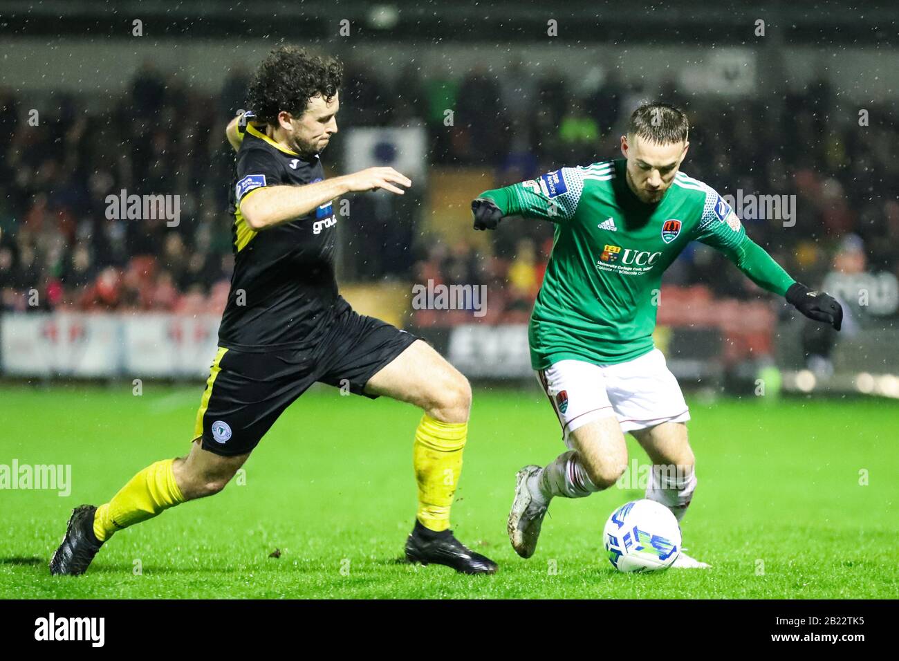 28th febbraio 2020, Cork, Irlanda - League of Ireland Premier Division: Cork City FC 1 - Finn Harps FC 0 Foto Stock