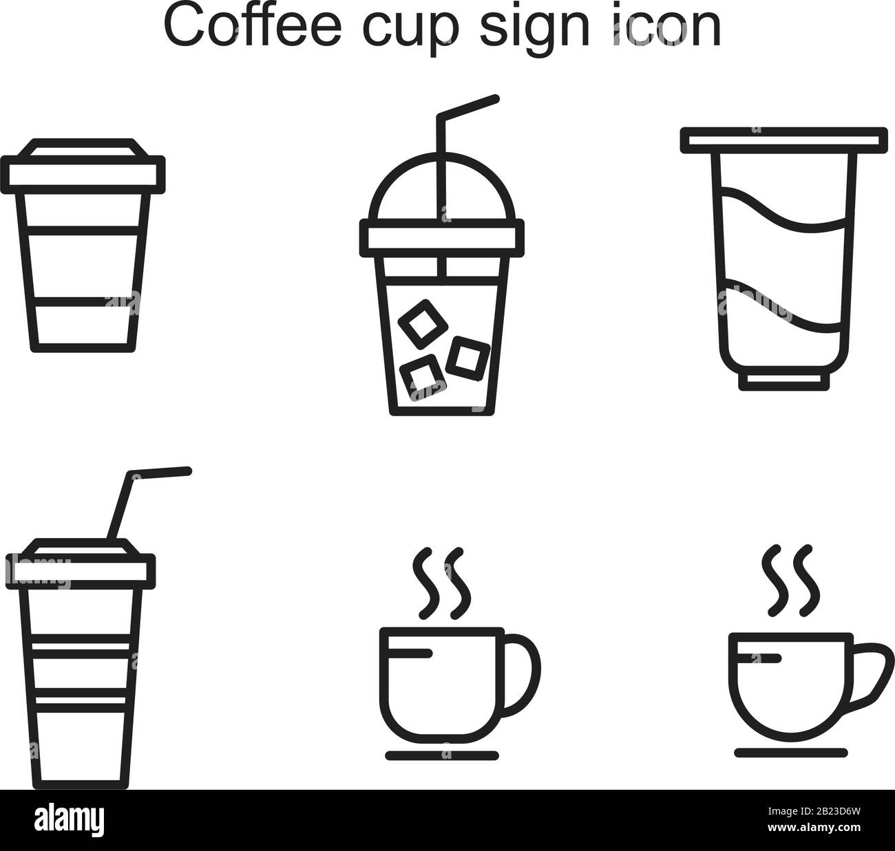 Simbolo della tazza del caffè modello icona nero colore modificabile. Simbolo dell'icona della tazza da caffè immagine vettoriale piatta per la grafica e il web design. Illustrazione Vettoriale Simbolo della tazza del caffè modello icona nero colore modificabile. Simbolo dell'icona della tazza da caffè immagine vettoriale piatta per la grafica e il web design. Illustrazione Vettoriale