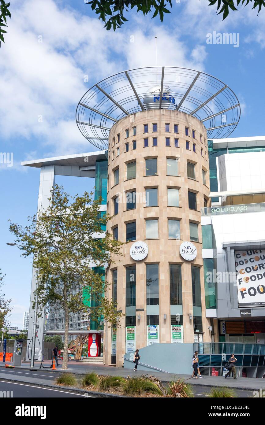 Sky World Indoor Entertainment Centre, Queen Street, City Centre, Auckland, Auckland Region, Nuova Zelanda Foto Stock