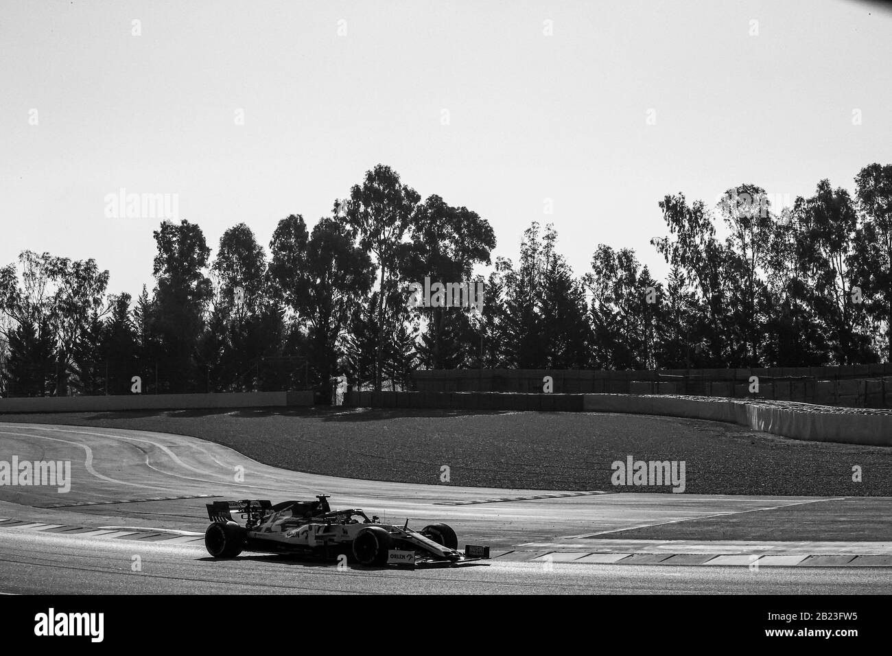 Antonio giovinazzi (ita) alfa romeo Racing c39 durante i test pre-stagione 2020, Barcellona (Spagna), Italia, 21 Feb 2020, Motors Formula 1 Championship Foto Stock
