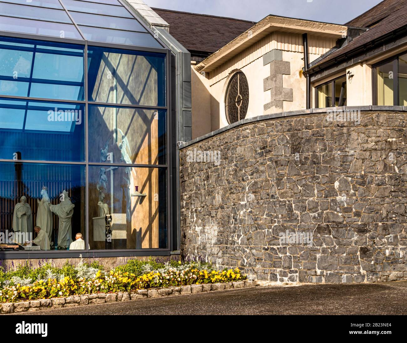 Knock Shrine, County Mayo, Irlanda Foto Stock