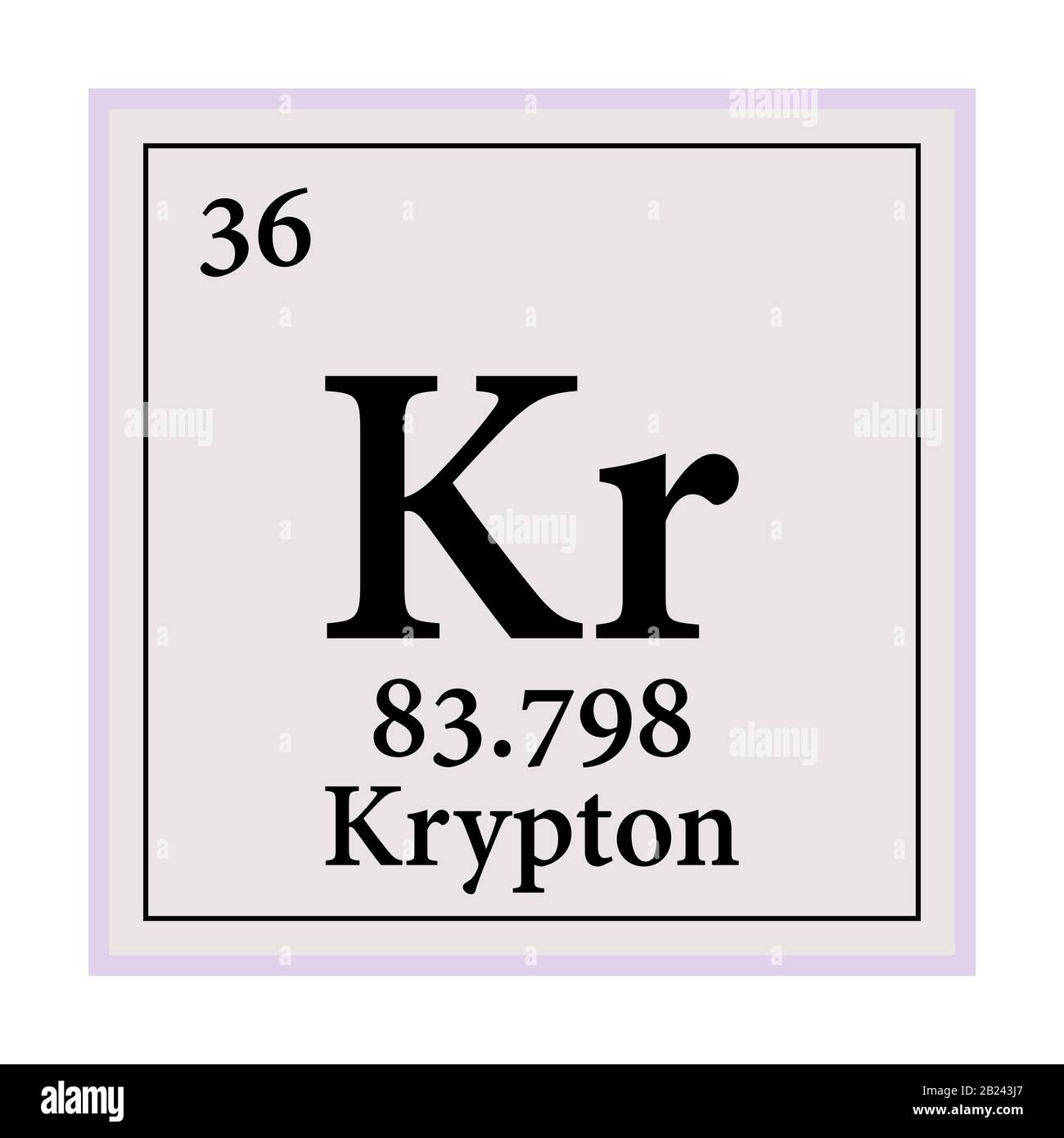 Kripton Tavola Periodica degli Elementi illustrazione vettoriale EPS 10 Immagine e Vettoriale Kripton Tavola Periodica degli Elementi illustrazione vettoriale EPS 10 Immagine e Vettoriale