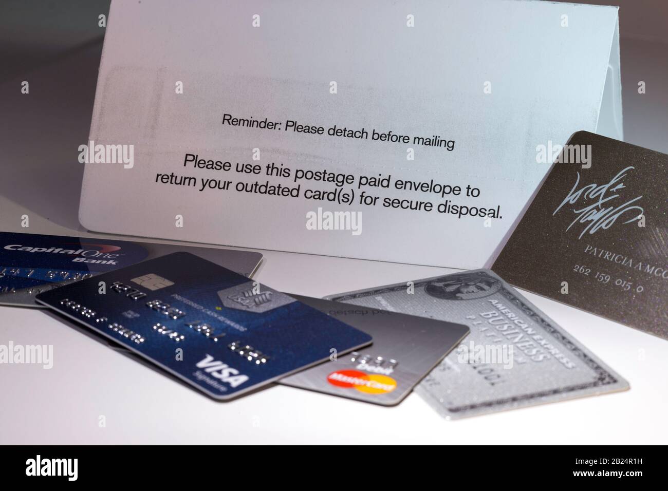 Debito MasterCard Carte di Credito, STATI UNITI D'AMERICA Foto stock - Alamy