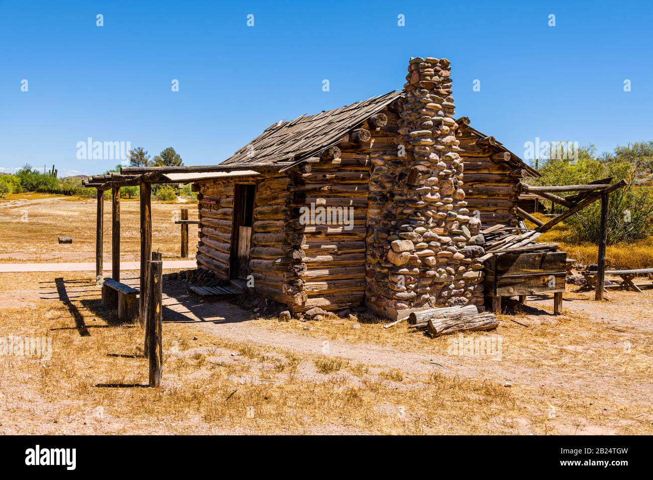 Pioneer Living History Museum: Ranch Complex Foto Stock