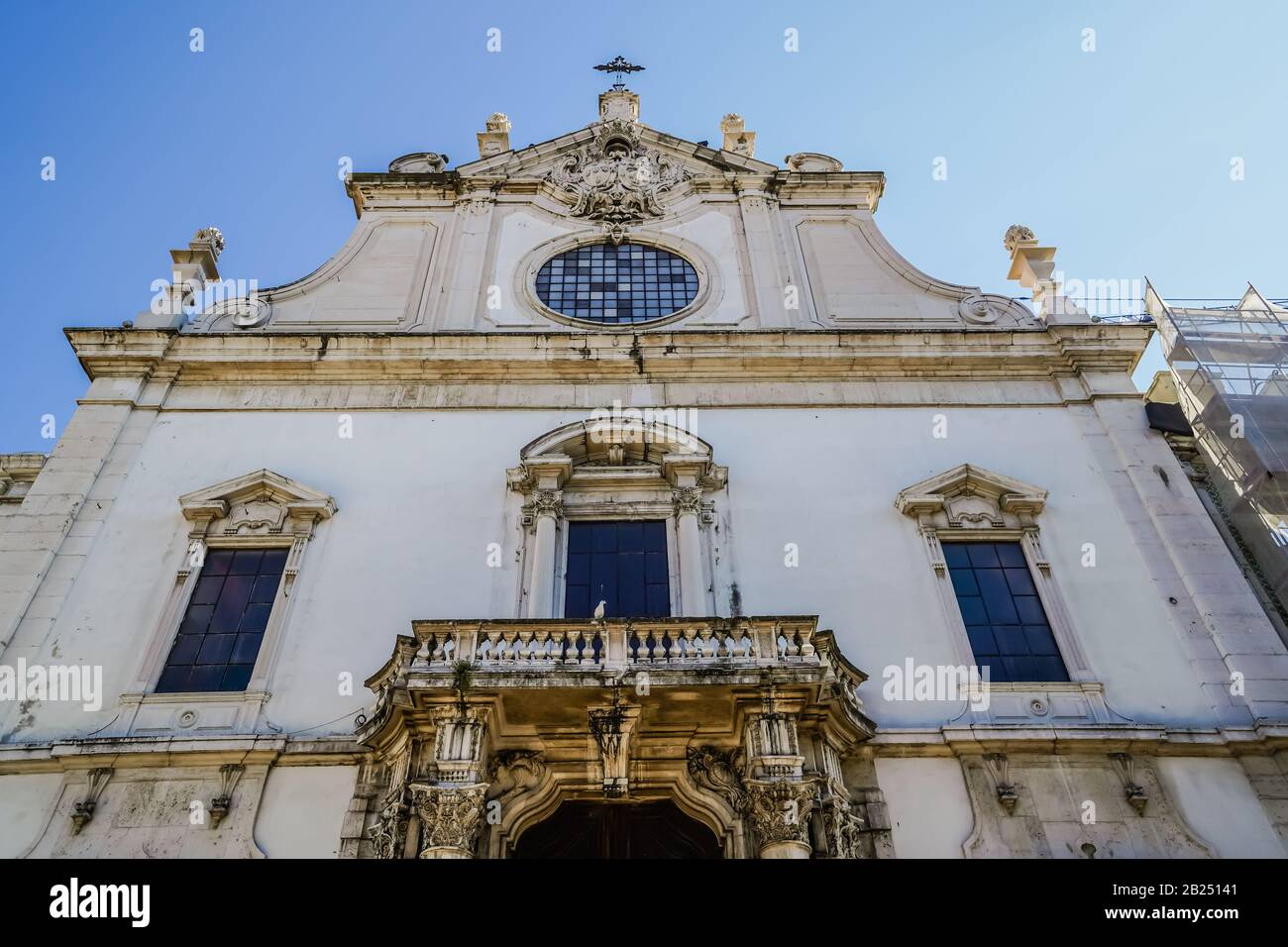 Igreja de São Domingos è una chiesa di Lisbona, Portogallo. E' classificato come Monumento Nazionale. La chiesa fu dedicata nel 1241 e fu, in una volta Foto Stock