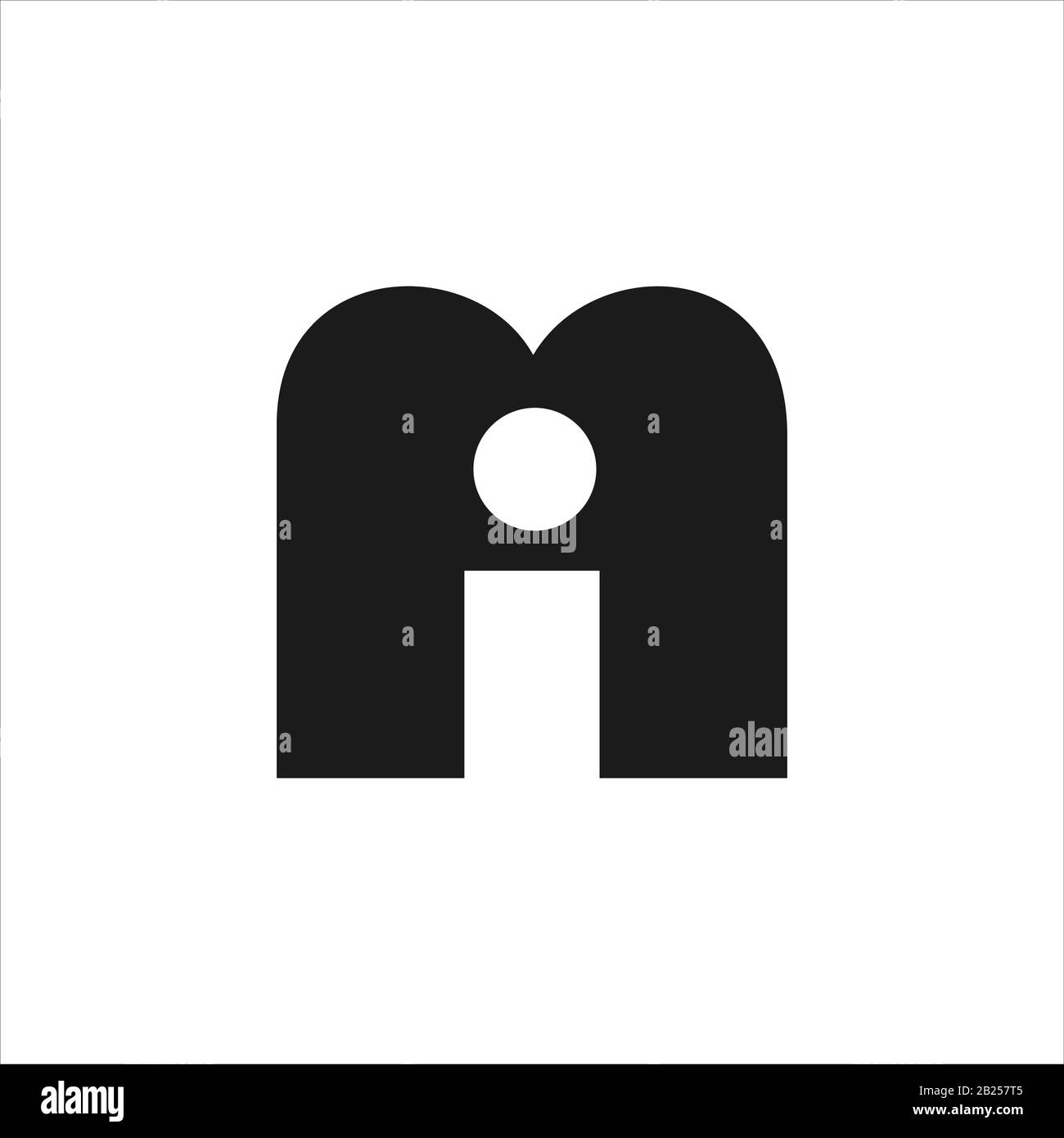 Modello di disegno vettoriale del logo IM o del logo IM iniziale Illustrazione Vettoriale