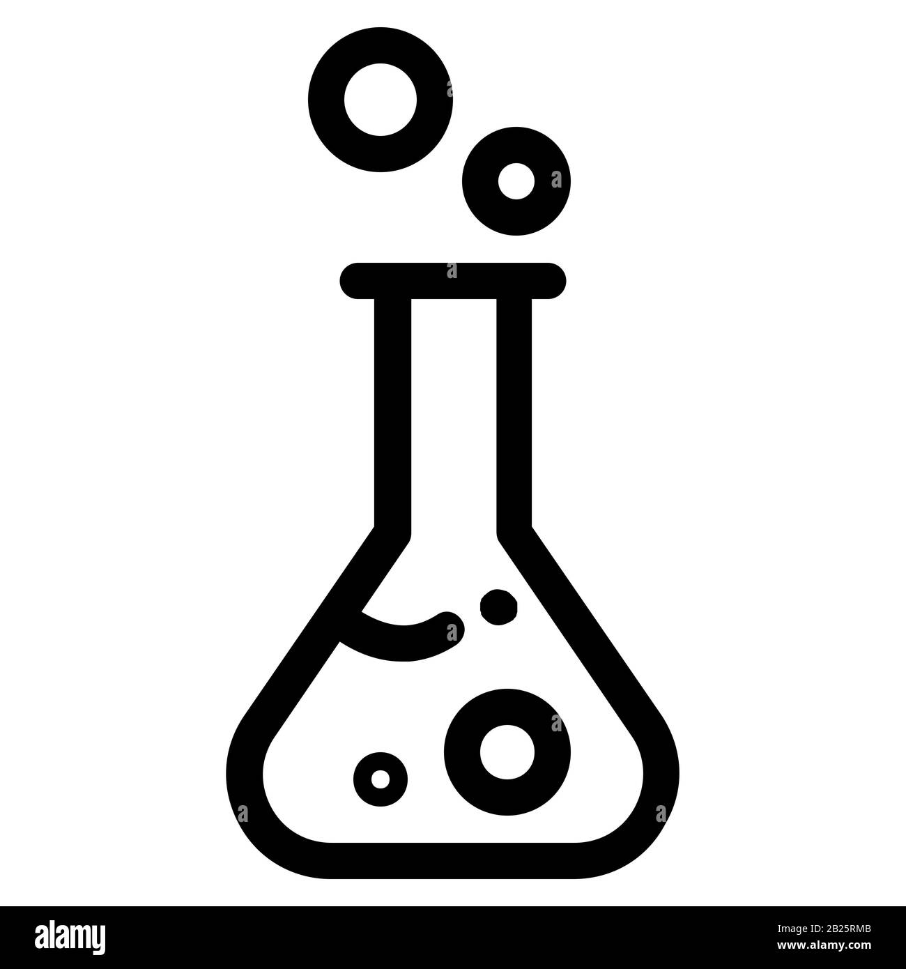 Matraccio per chimica Foto Stock