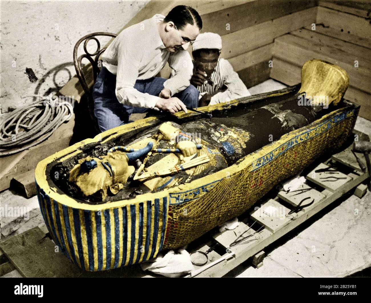 Tutankhamun's tomb immagini e fotografie stock ad alta risoluzione - Alamy