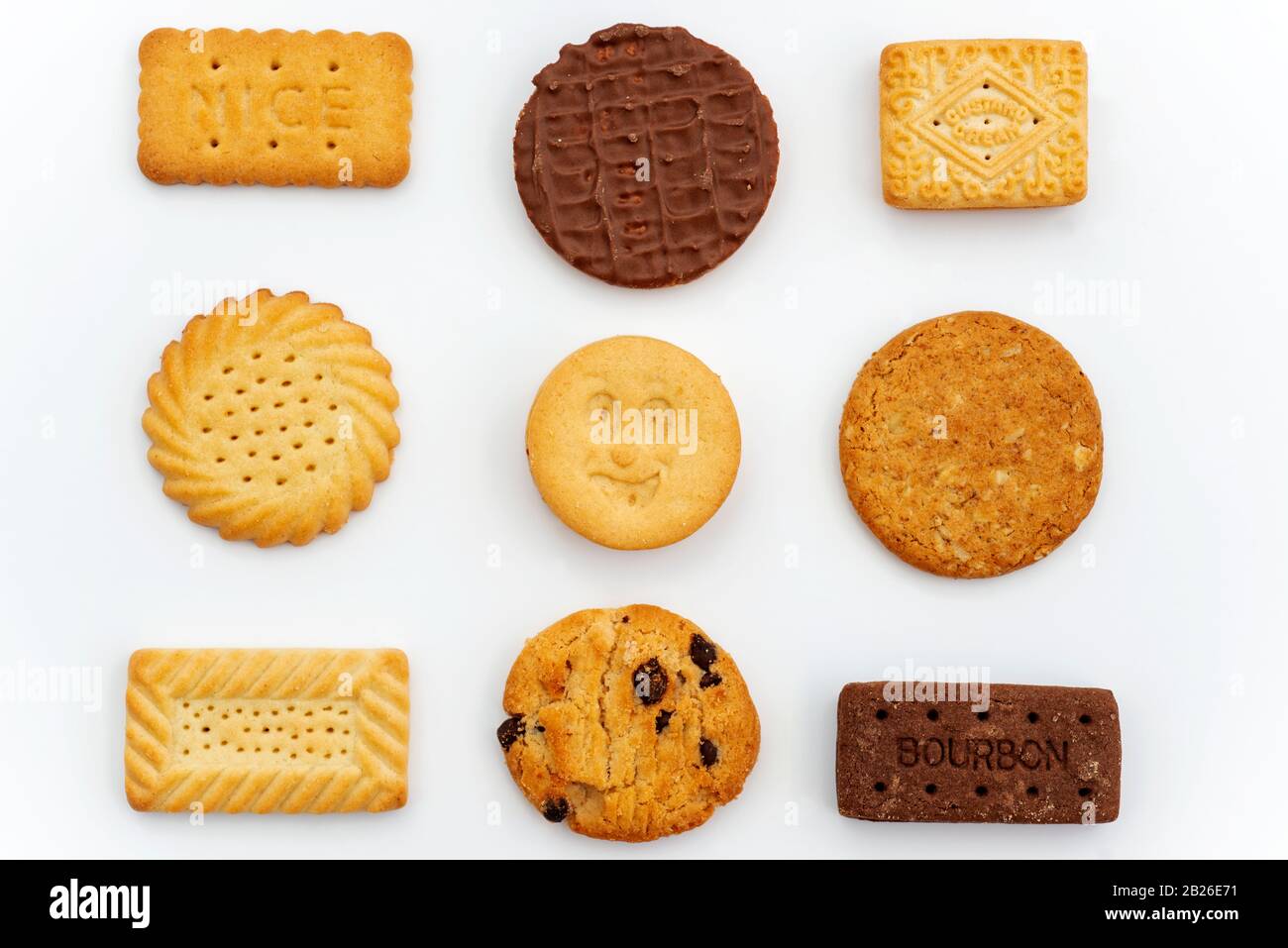 Biscotti McVities Family Circle Foto Stock