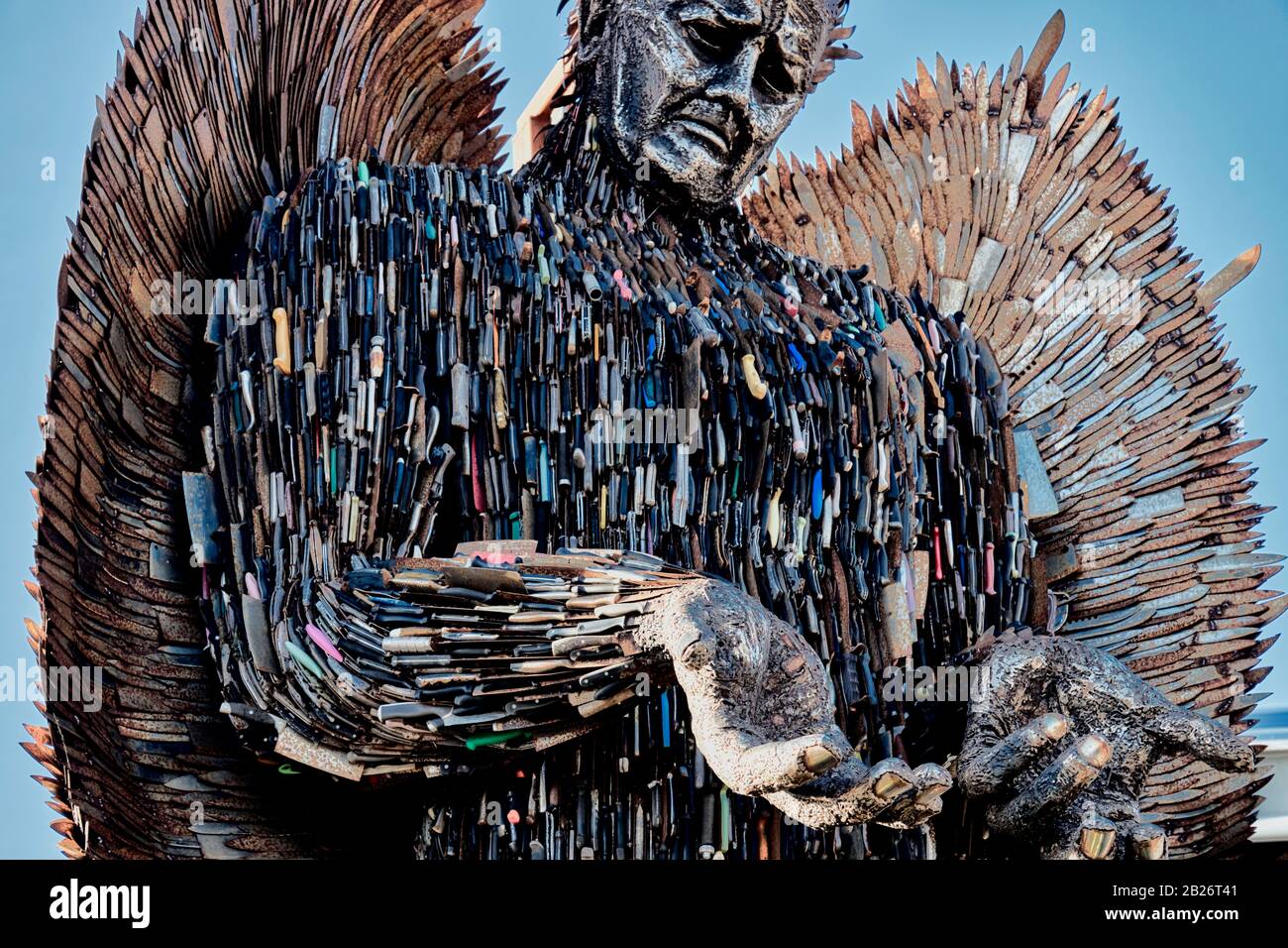 L'Angelo del coltello, al Sage, Gateshead Foto Stock