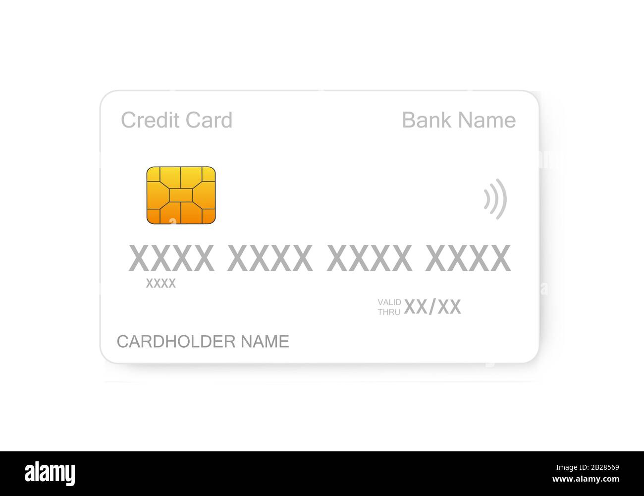 Carta di credito Svg, Modello di avvolgimento della carta di credito,  Modello di etichetta della carta