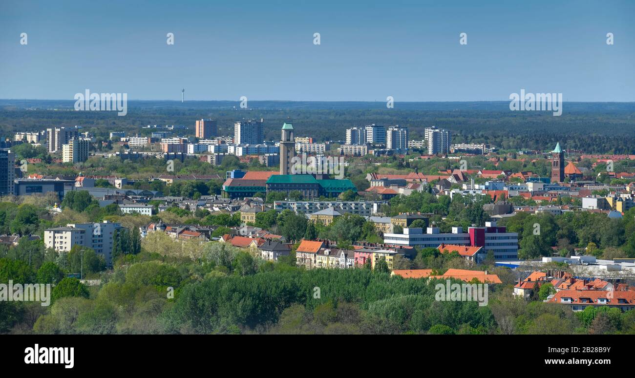 Panorama, Altstadt, Spandau, Berlino, Deutschland Foto Stock
