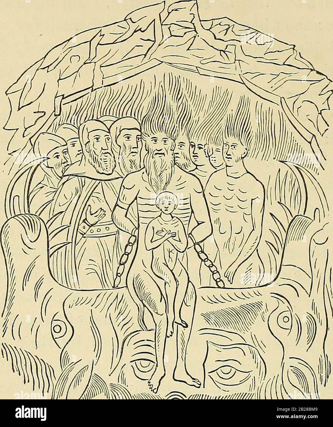 'Demonologey e Devil-lore' (1879) Foto Stock