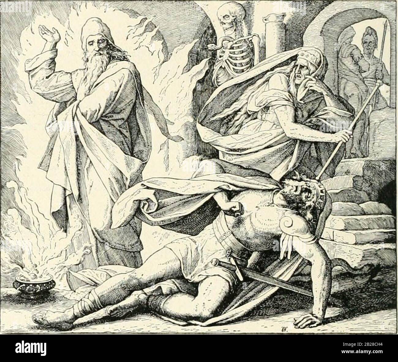 "La storia del diavolo e l'idea del male; dai primi tempi ai giorni nostri" (1899) Foto Stock
