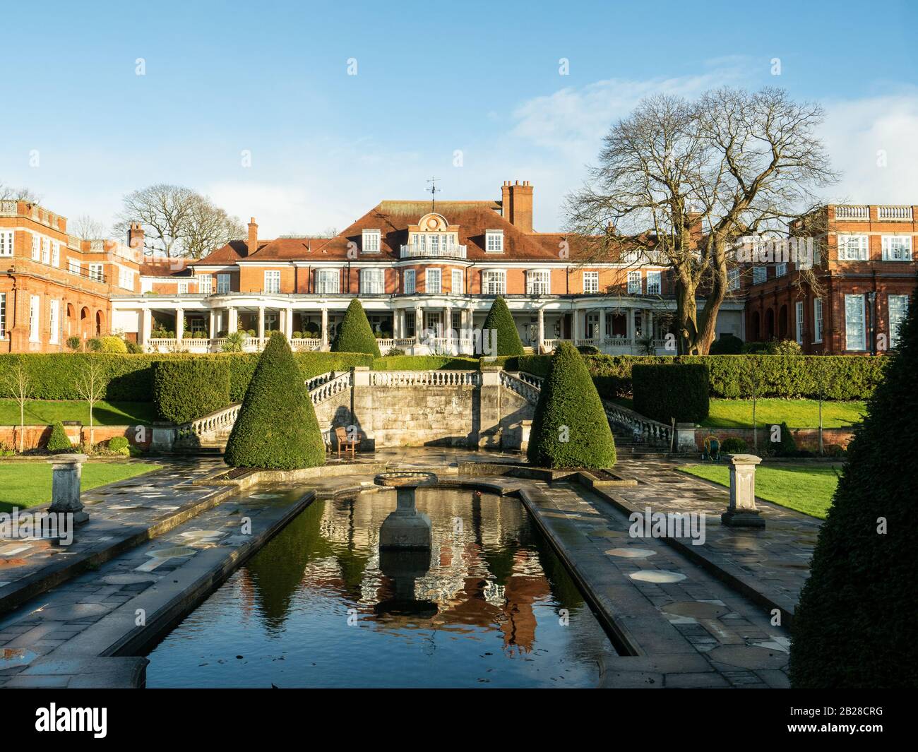 Terreni all'Hamstead Heath Park di Londra Foto Stock