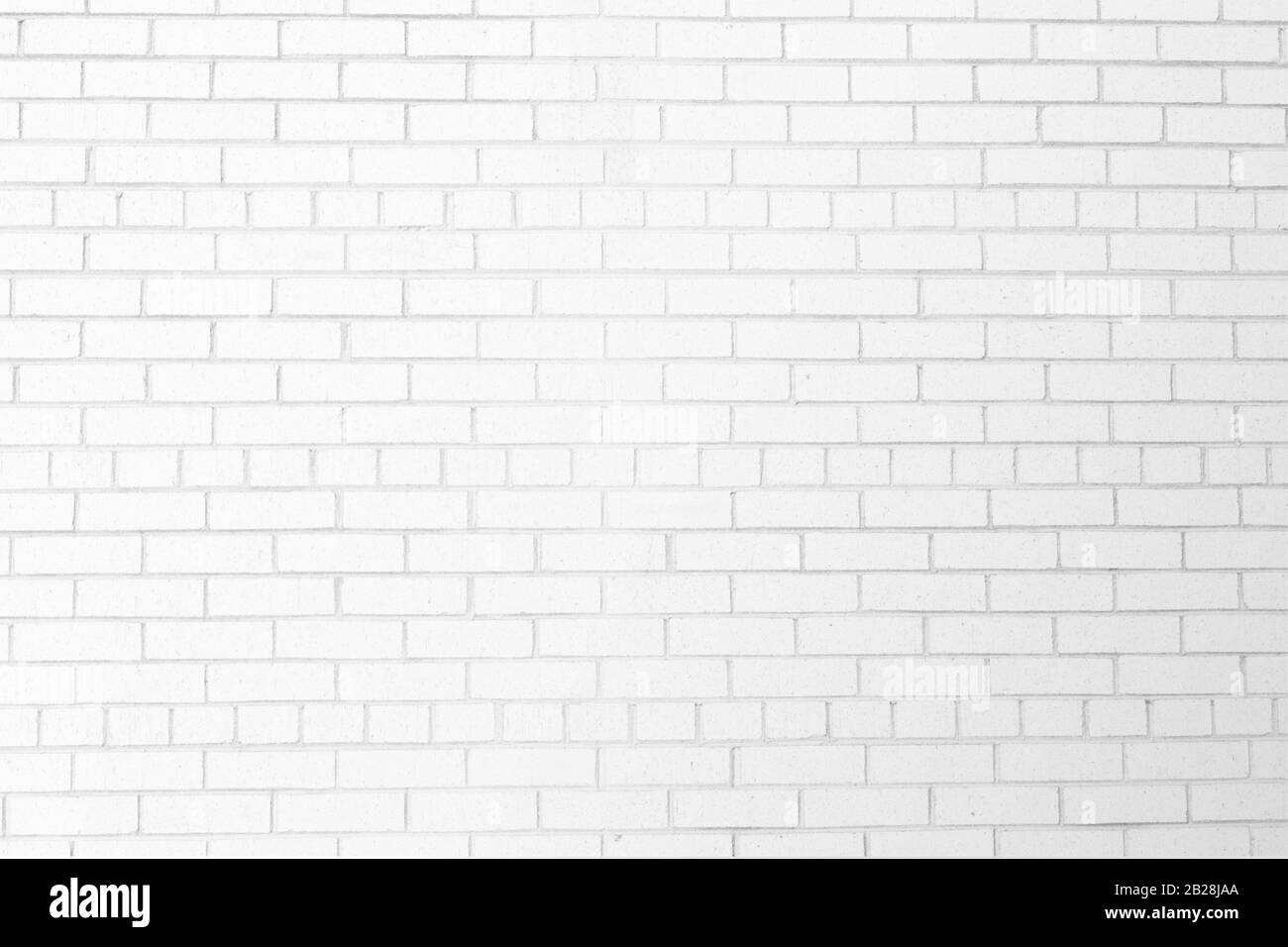 Astratto bianco muro di mattoni con un moderno ambiente rustico. Ideale per sfondi e texture. Foto Stock