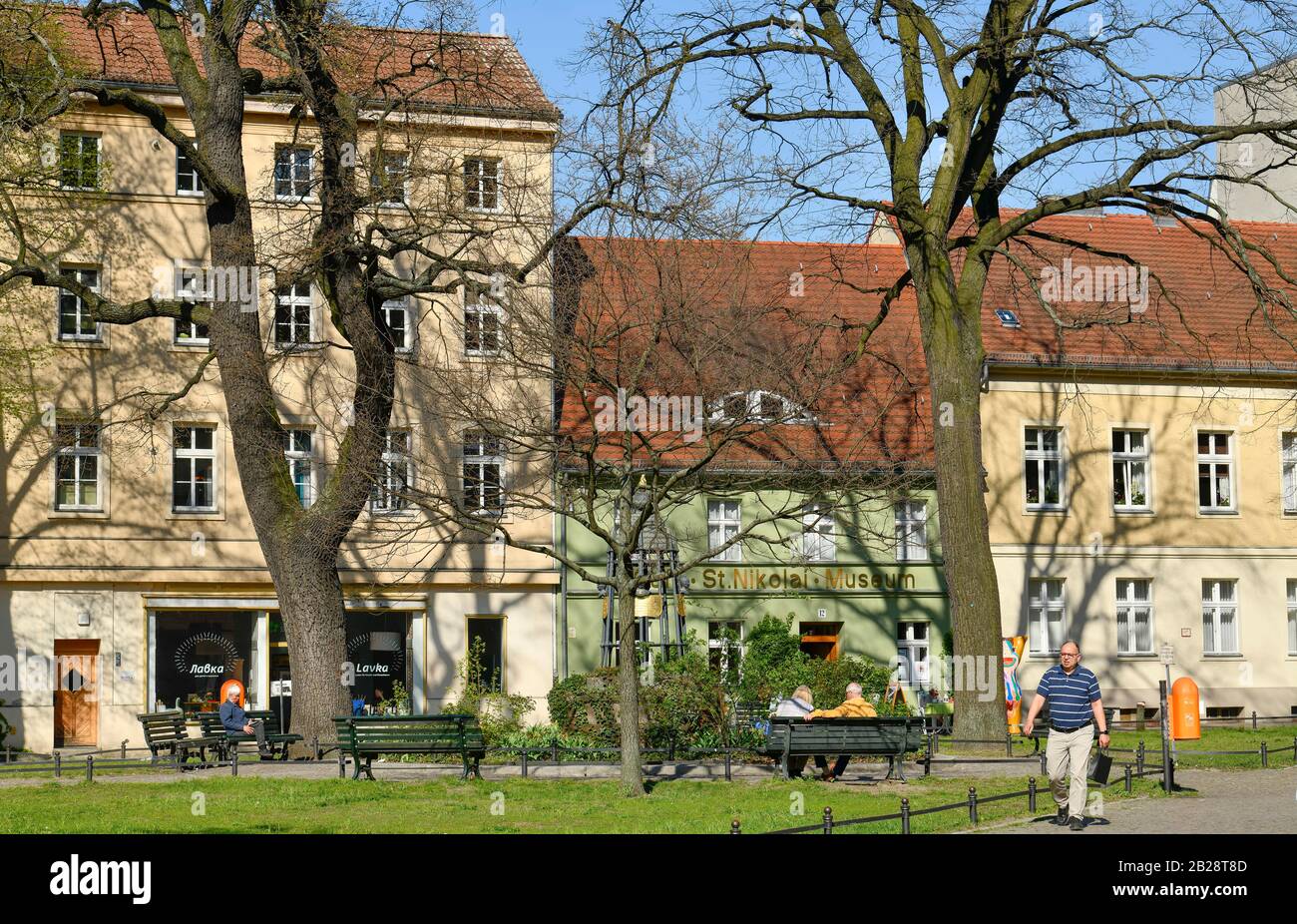 San Nikolai Museum, Reformationsplatz, Altstadt, Spandau, Berlino, Deutschland Foto Stock